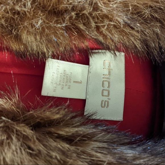 Chico's Size 1 (regular size 10), Jacket - Picture 2 of 3